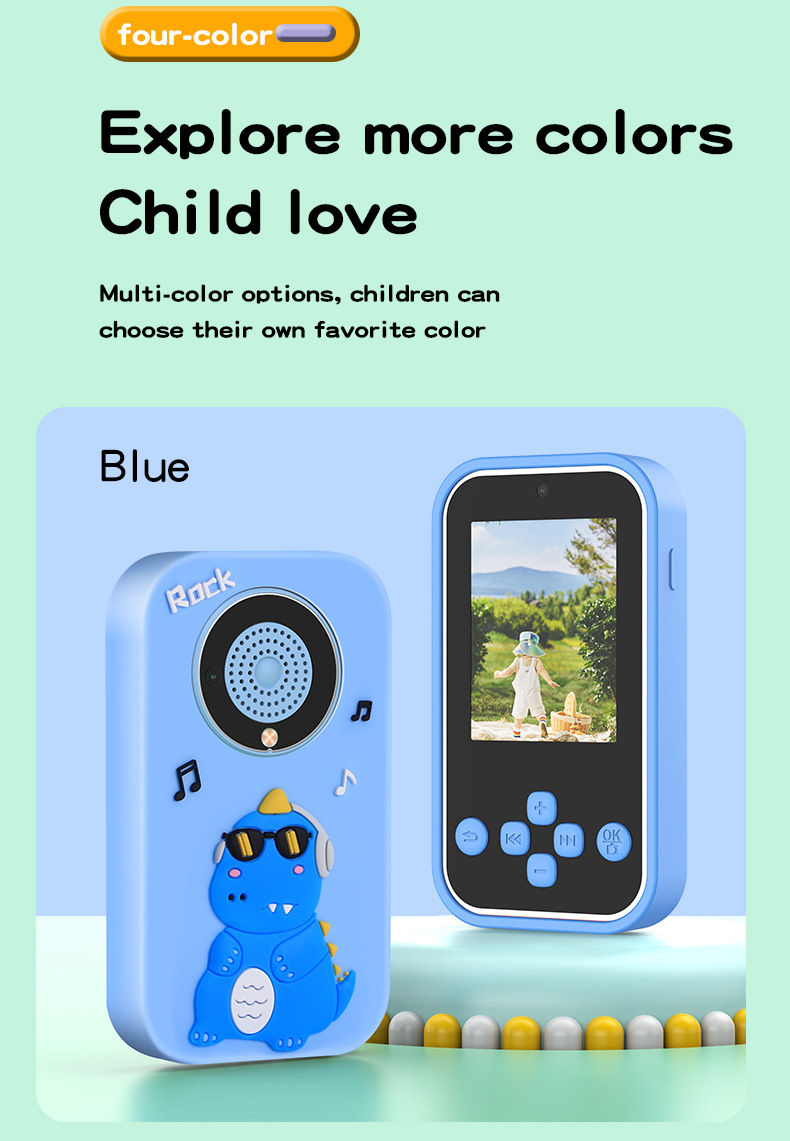 A20儿童手机相机可拍照录像 益智小孩子礼品玩具学生数码照摄相机详情12