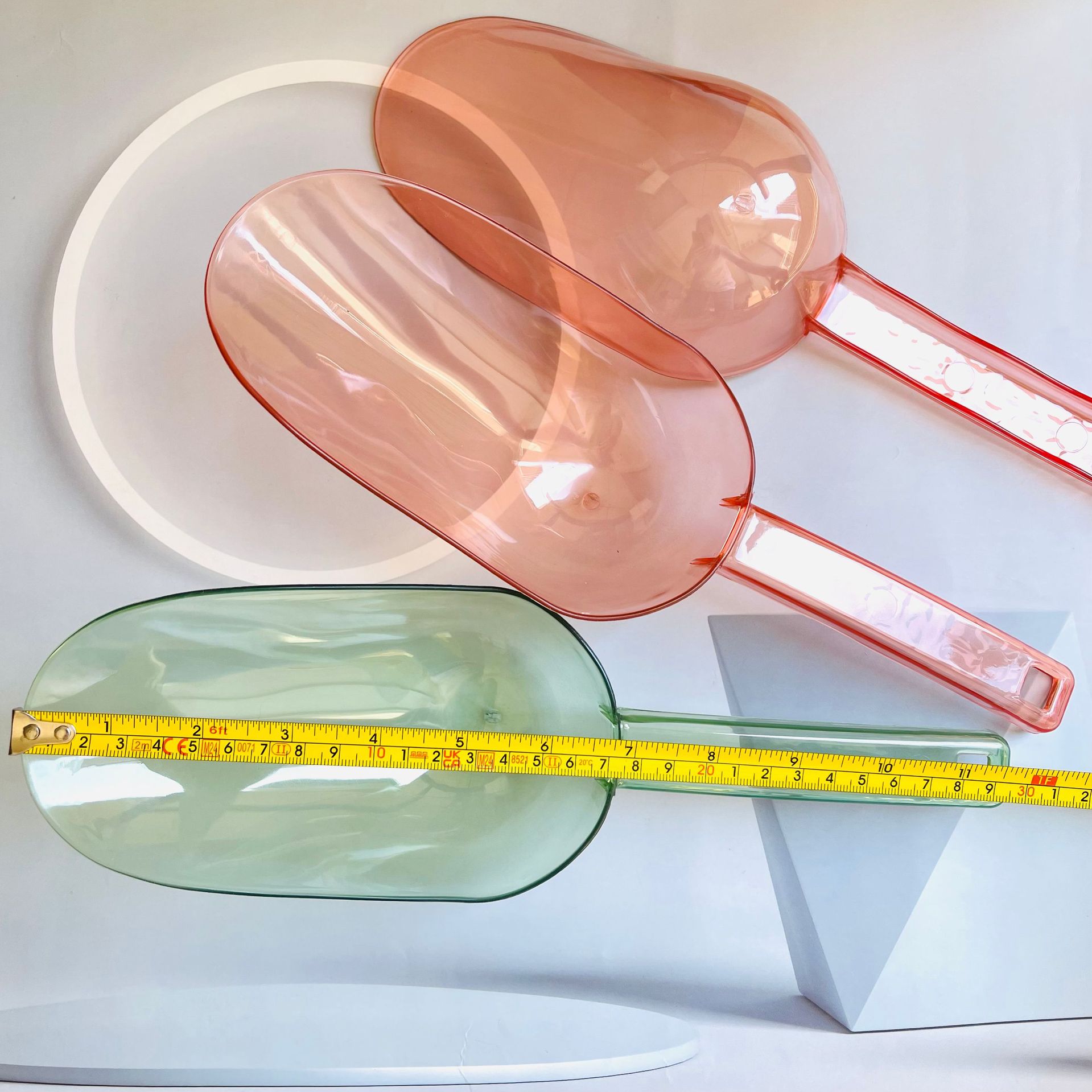 【 Zone 3-5 】 Transparent Multi-functional spatula 450 yuan per piece. Household kitchen transparent multi-functional spatula, rice ladle, flour ladle, baking spatula, dry fruit and ice production spatula. Wholesale 1 yuan pic 1