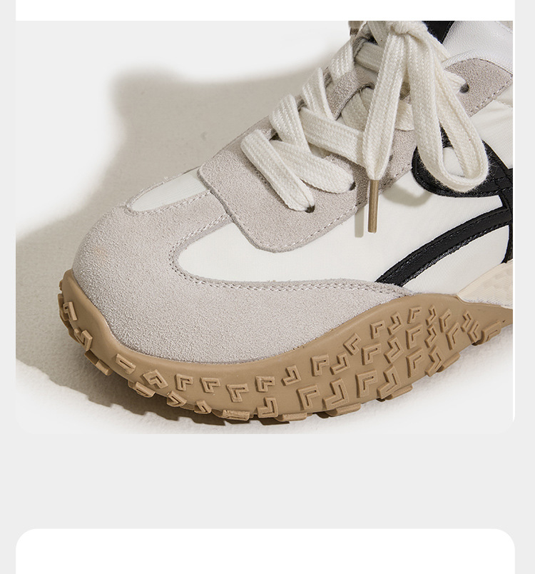 真皮~7CM内增高德训鞋女鞋夏厚底小个子复古休闲运动鞋老爹鞋详情19