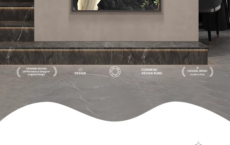 玄关画过道挂画九鱼图装饰画走廊高级感新中式竖版壁画沙发详情3