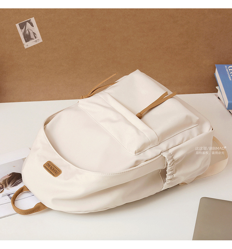 Korean version Harajuku ins versatile schoolbag for girls, junior high school and senior high school students, simple forest-style fashionable backpack pic 22