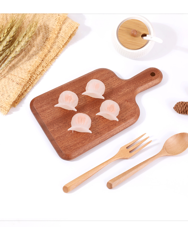 乌檀木实木整木菜板水果板面包板木质切菜板砧板案板牛排板辅食板详情7