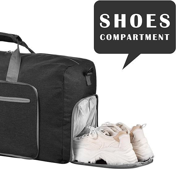 T行李袋与鞋隔间收纳包可折叠户外出旅游包大容量行李袋收纳包详情4