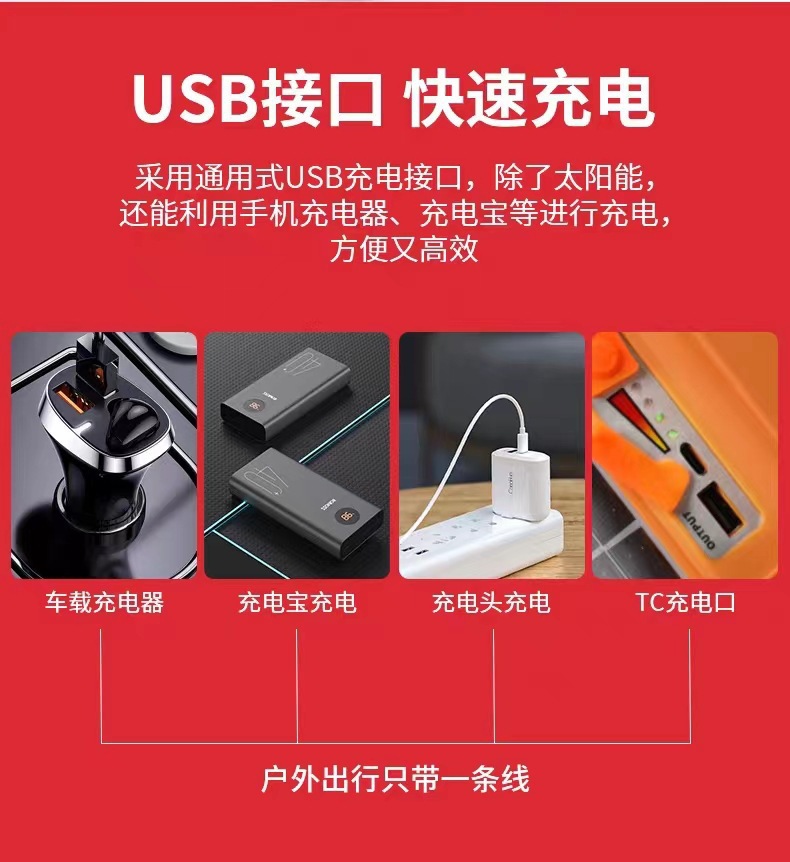 跨境太阳能手提投光灯便携式充电一体小黄灯户外露营摆摊手提吊灯详情19