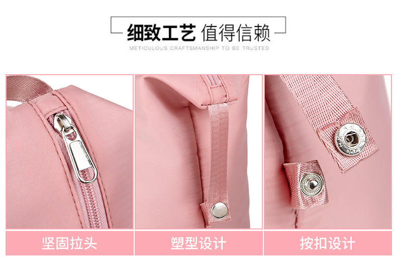 A new dry-wet separated luggage bag and a large-capacity multi-functional portable fitness bag that can be stored in a suitcase with a pull handle pic 9