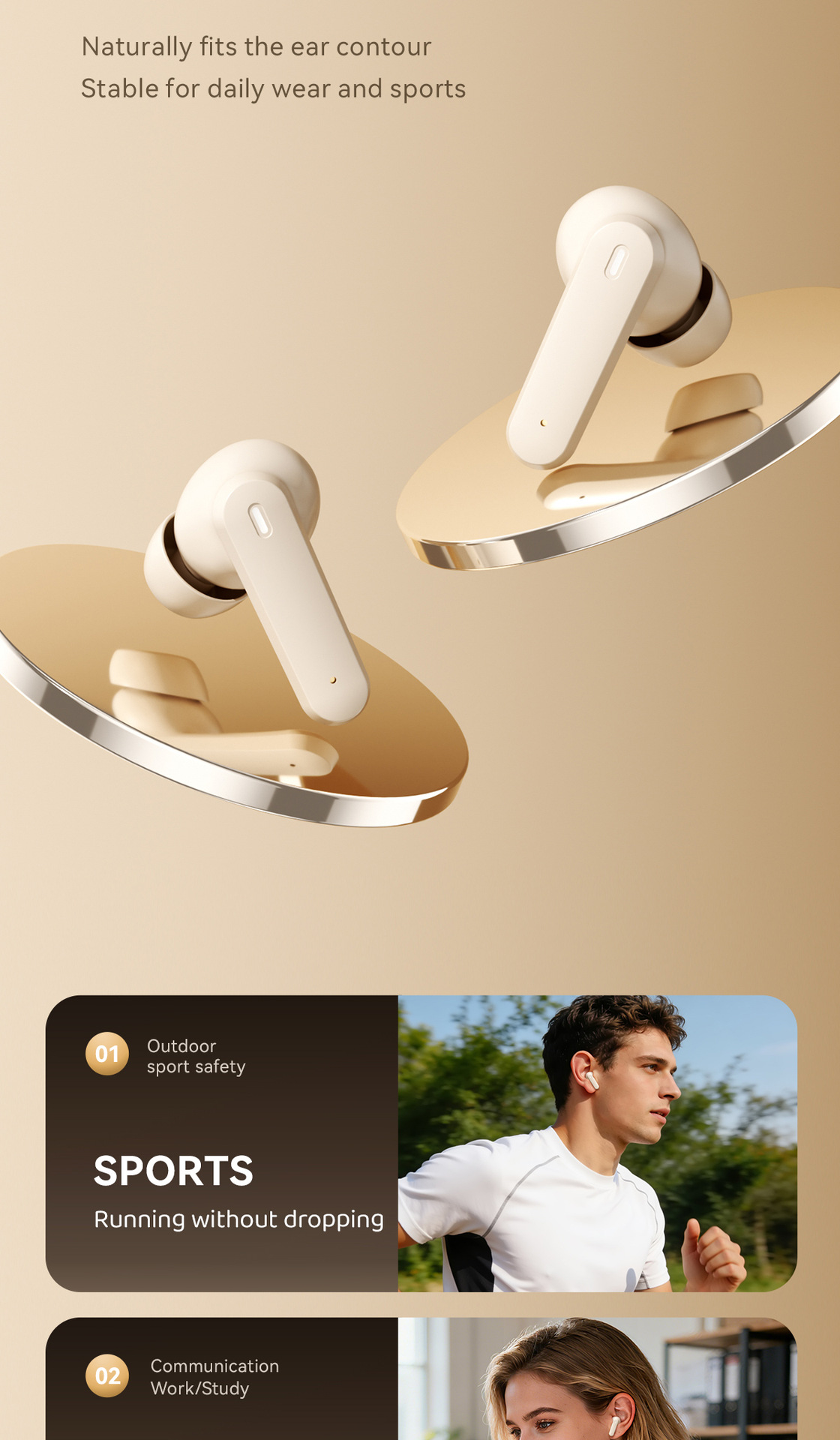 Nuevo huqangbei M154 clamp bluetooth auriculares inalámbricos en el oído ultra larga duración alta calidad de sonido deporte pic 9