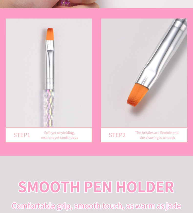 跨境新款美甲笔刷套装拉线彩绘花点钻光疗工具全套美甲店专用美容护肤彩妆工具详情10