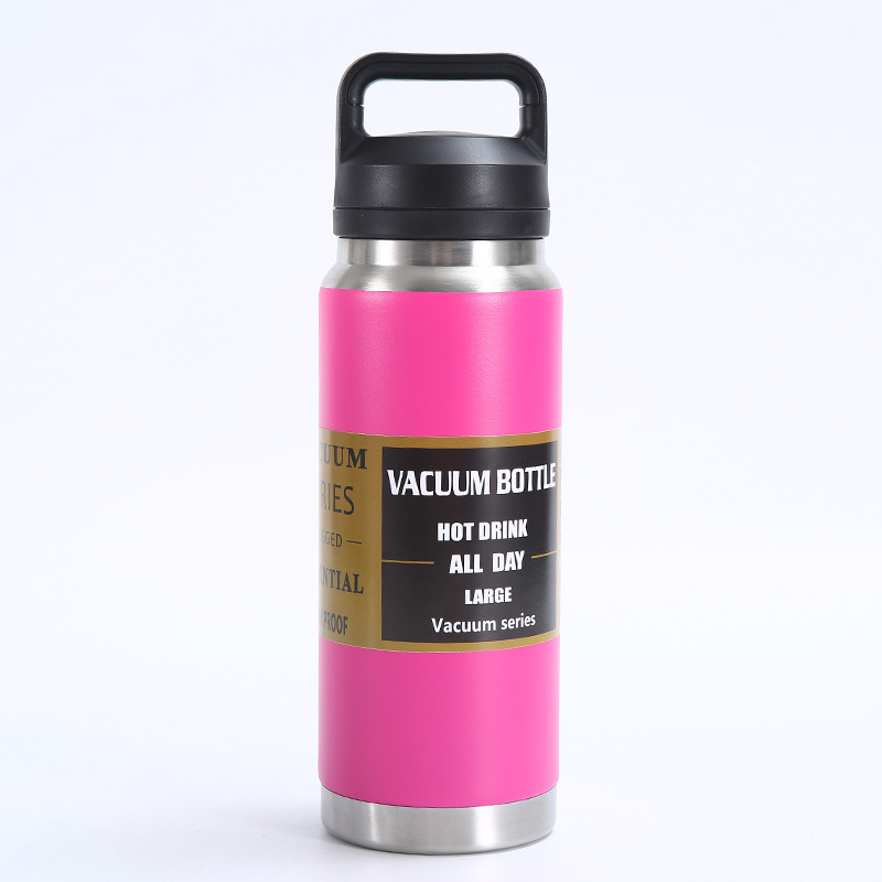New large-capacity 304 stainless steel insulated cup for foreign trade, outdoor portable double-layer car cup, mountain climbing sports water bottle pic 13