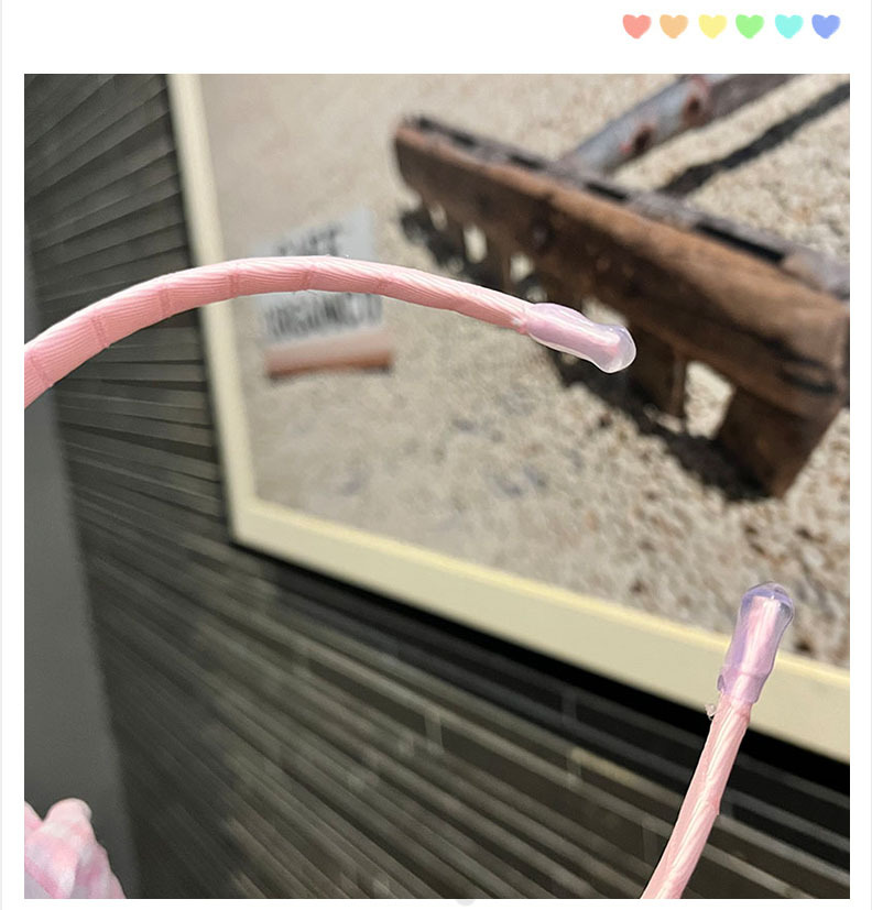 韩版创意草莓蛋糕发箍可爱甜美网红发夹小清新格纹冰激凌发圈头饰详情17