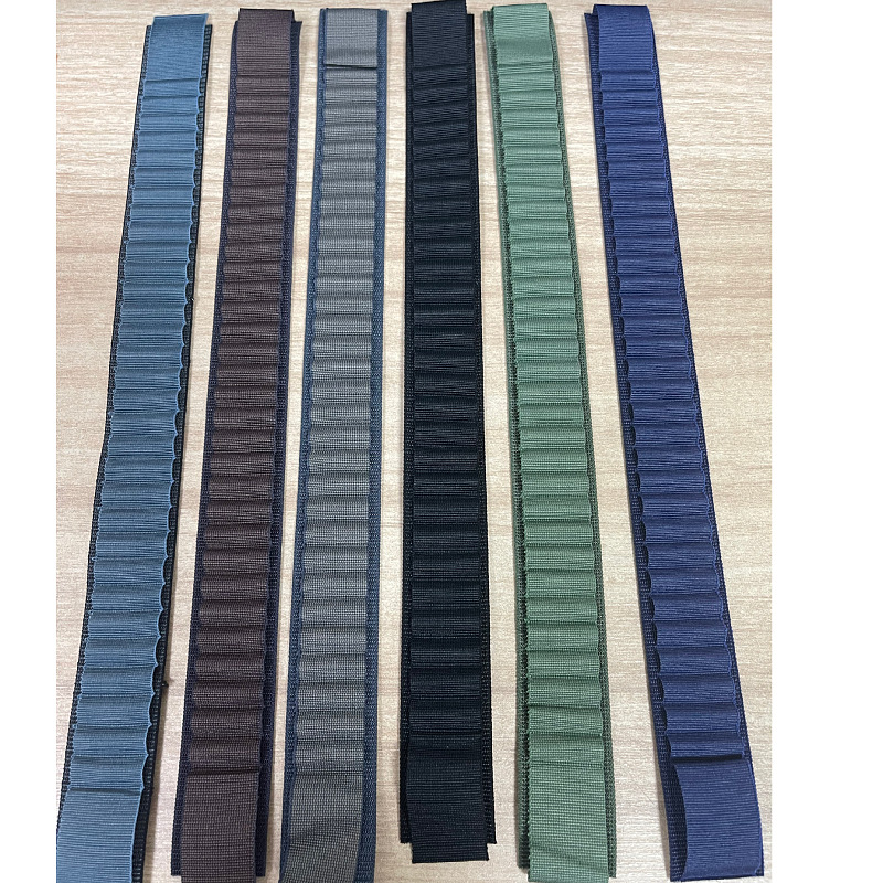 适用于苹果高山尼龙回环表带半成品带子织带高山尼龙表带厂家批发详情2