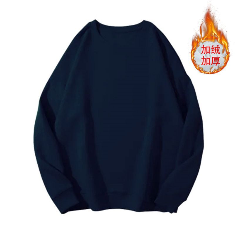 男女款卫衣定制图案logo工作服文化衫春秋款310克后包领光板跨境详情19