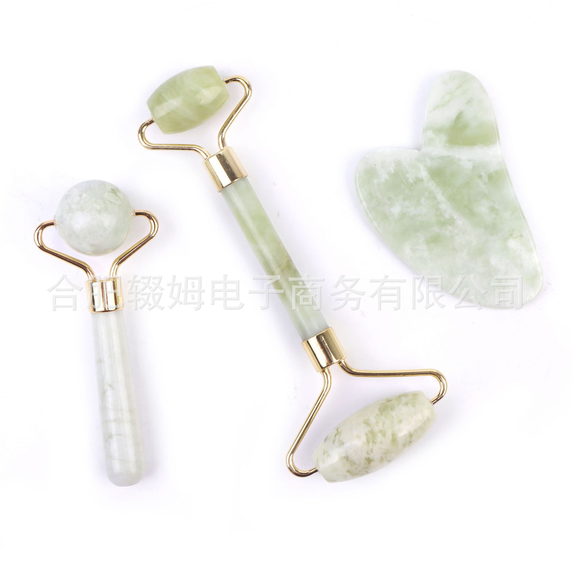 跨境岫玉甲翠玉石揉脸器按摩滚轮刮痧板厂家直销便携式经络刮痧按摩工具皮肤美容护理详情10