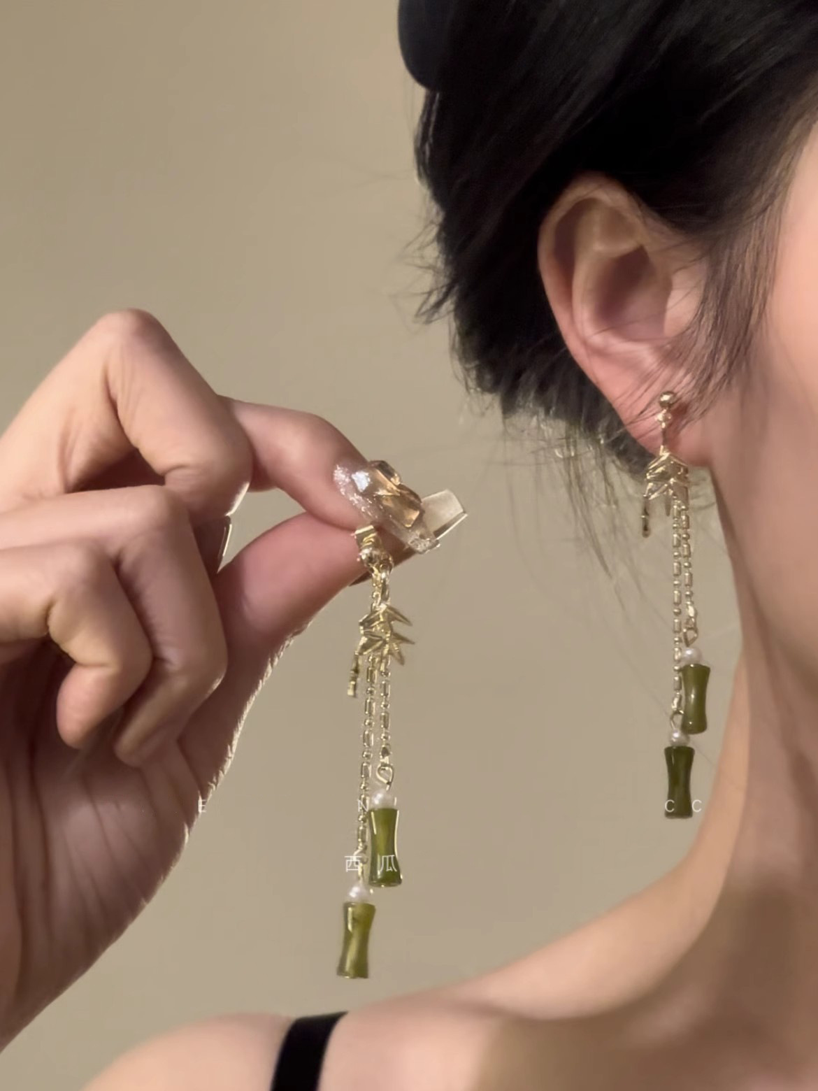 Ins-style pearl earrings for women, 925 silver needle, niche design, butterfly stud earrings, light luxury and high-end feel, earrings, earrings and ear rings pic 32