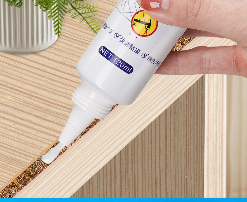 Nail-free glued wood head edge banding special glue for repairing cracks in rosewood furniture, a powerful universal solid glue for repair pic 10