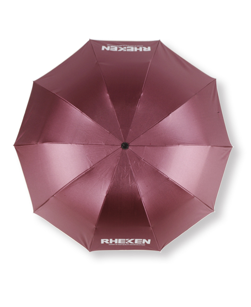 可印刷三折太阳伞商务广告晴雨伞遮阳厂家现货批发纯色素色印logo详情24