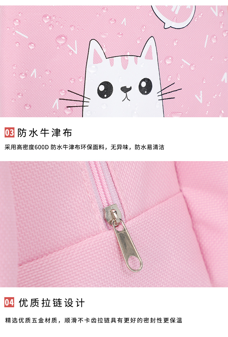 Factory direct sales and wholesale of student lunch boxes and bags, Oxford cloth lunch boxes and bags, camping and picnic bags pic 10