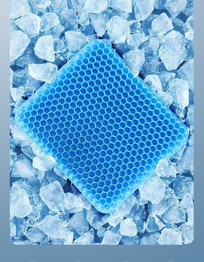 夏季凉垫冰垫蜂窝凝胶坐垫软屁垫办公室久坐冰凉汽车夏天垫怀炉套详情5