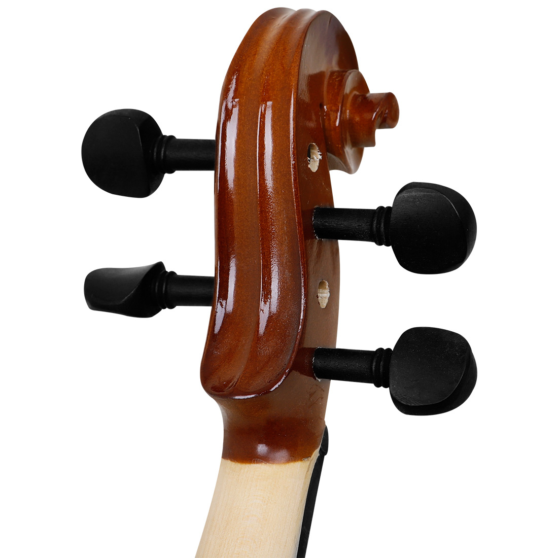 Multi-functional violin set: bow, case, shoulder rest, tuner, rosin, strings, chin rest, fingerboard, stickers, guitar stand, door handle, gloves, storage, suitable for saxophone pic 14