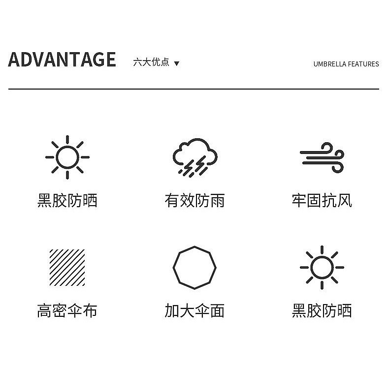 五折伞晴雨两用女士遮阳防晒防紫外线迷你口袋伞胶囊伞广告伞印刷详情3