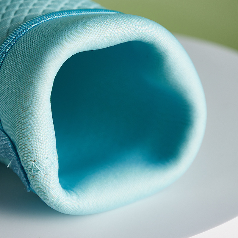 New 500ml insulated cup sleeve, thickened embossed glass cup, diving material water cup protective sleeve pic 6