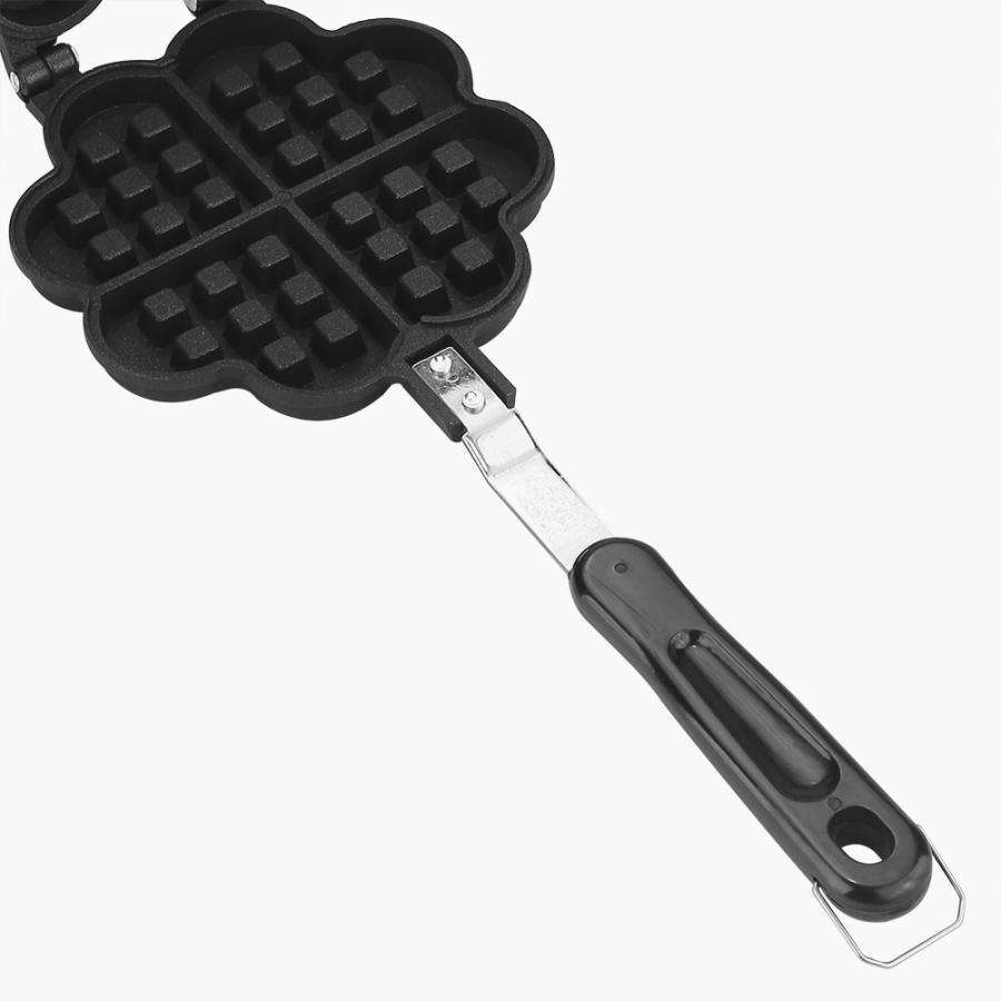 Double-sided heart non-stick Waffle mold, waffle Pan, waffle baking tray, Double Waffle Pan pic 3