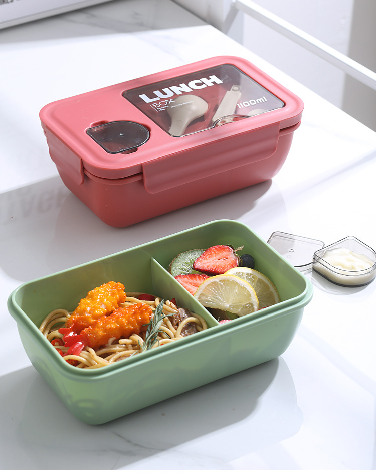跨境便携酱料盒食品级耐高温学生饭盒可进微波炉上班族减脂餐礼品详情17