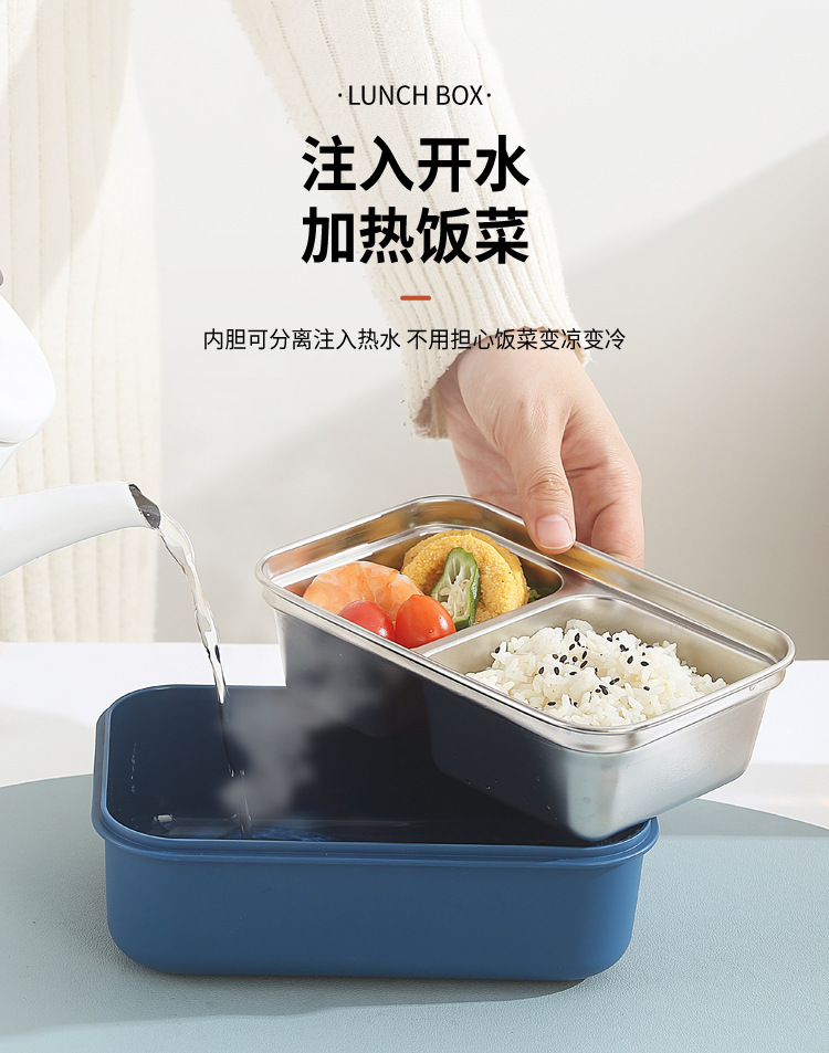 304 stainless steel pp lunch box with compartments for light food convenience boxes pic 6