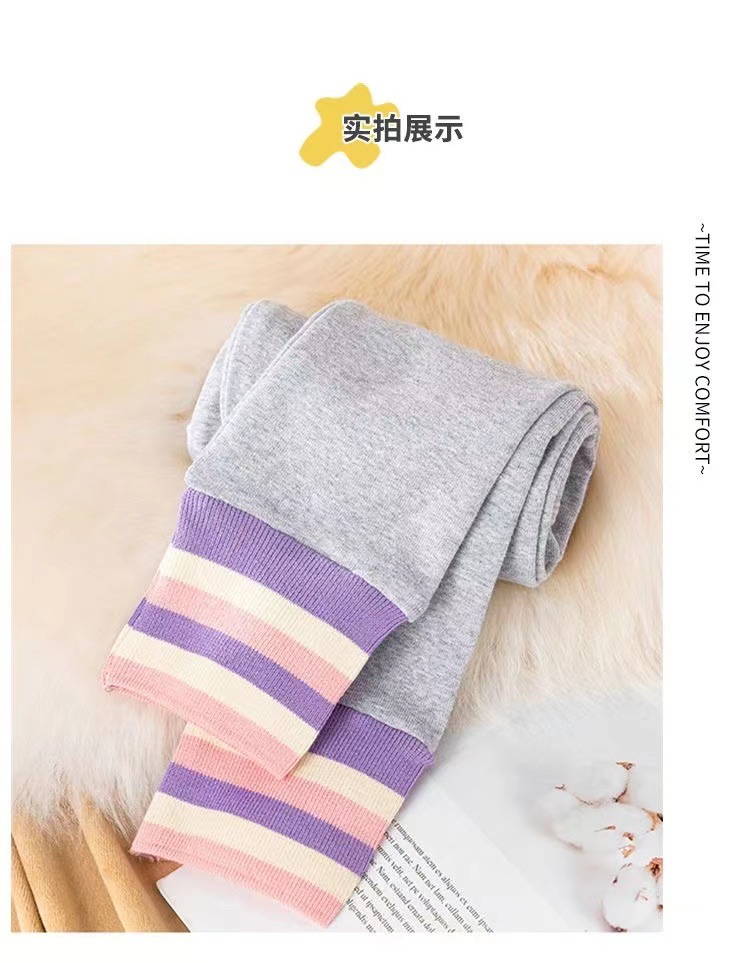 女童裤子春秋款儿童打底裤棉新款外穿女孩春装裤子中大童百搭潮详情7