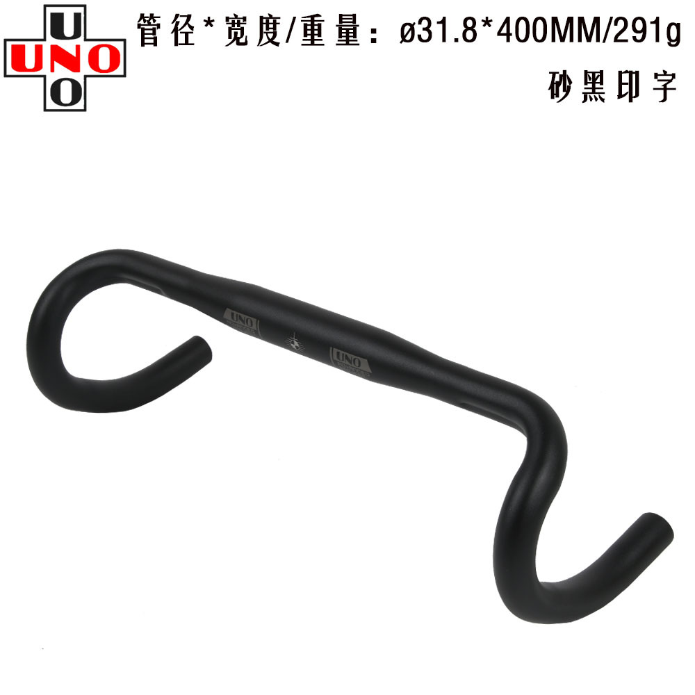 Taiwan UNO road bike corner handlebars 25.4/31.8 aluminum alloy racing small corner handlebars ultra-light road bike handlebars pic 18