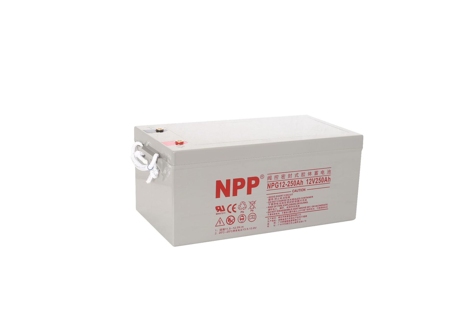 NPP battery 100AH gel battery solar cell UPS battery energy storage maintenance-free battery pic 11