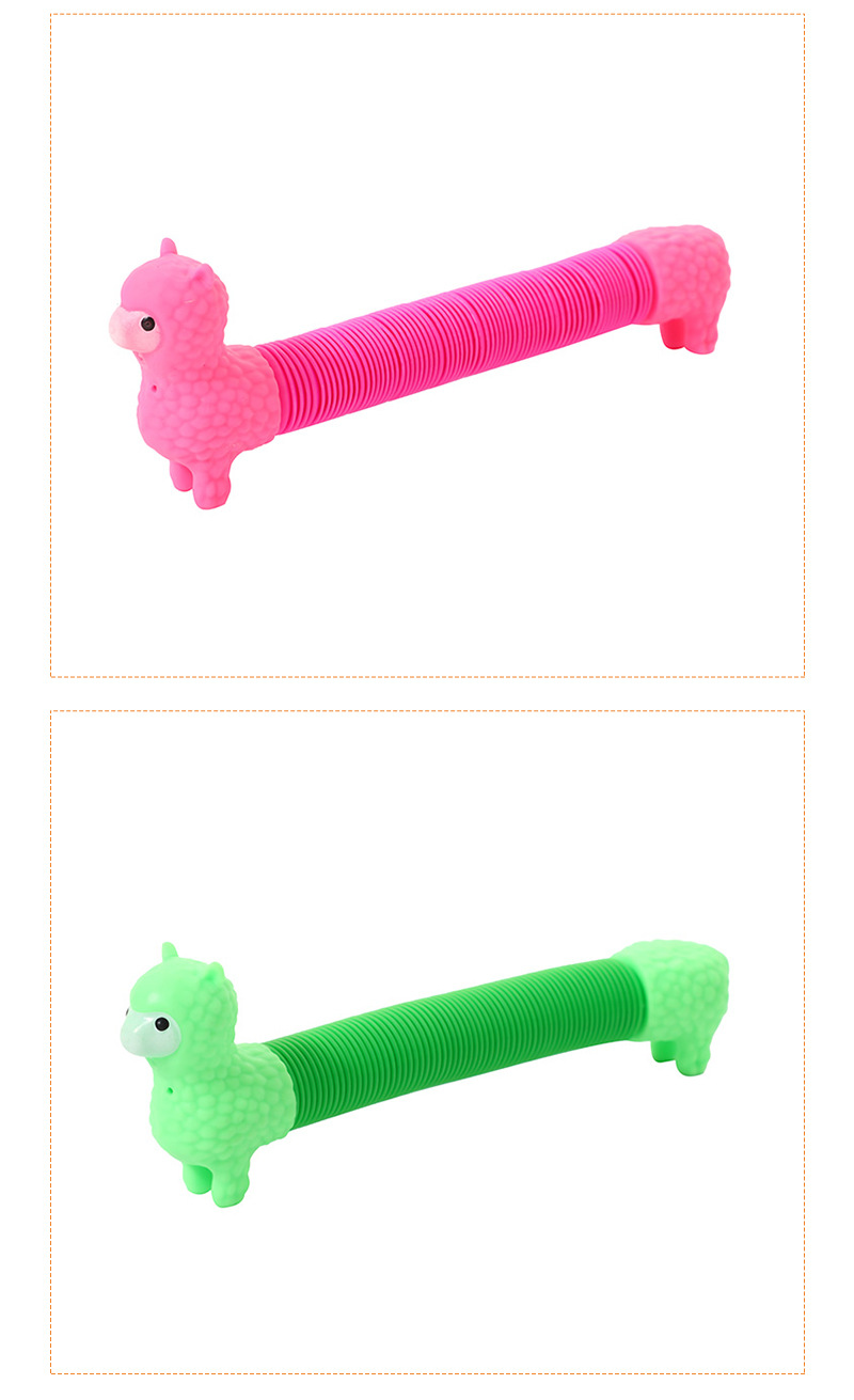 儿童tpr解压玩具羊驼捏捏玩具软胶简约解压捏捏乐玩具现货批发详情12