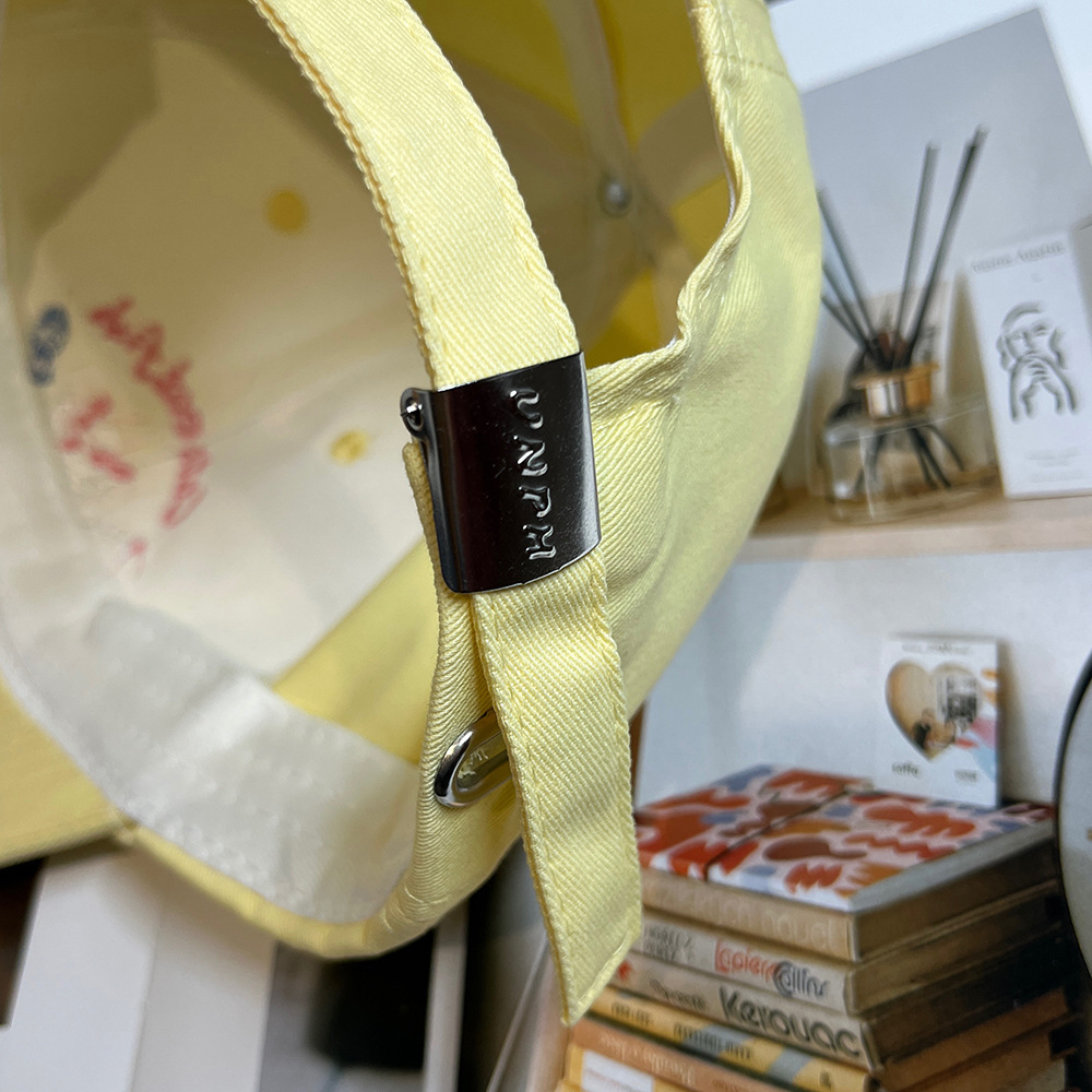 可爱小猫刺绣棒球帽女春夏季大头围宽檐显脸小鸭舌帽韩版百搭帽子详情5