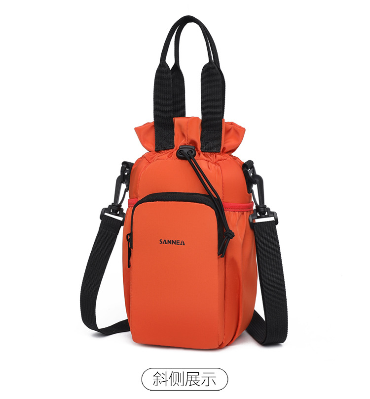 三能跨境保温杯套单肩通用斜挎多功能束口水壶袋保温杯套户外冰包详情32
