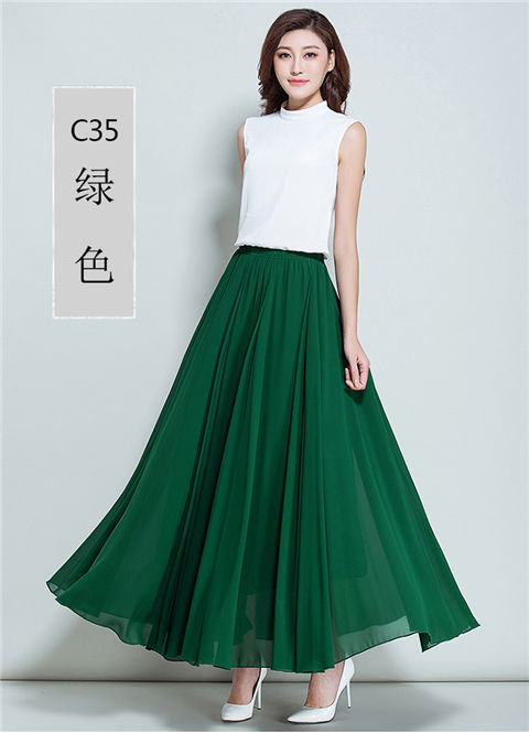 New fashionable, bright red MIDI dress for summer and spring, high-waisted and slimming, chiffon MIDI dress, mid-length beach style pic 19