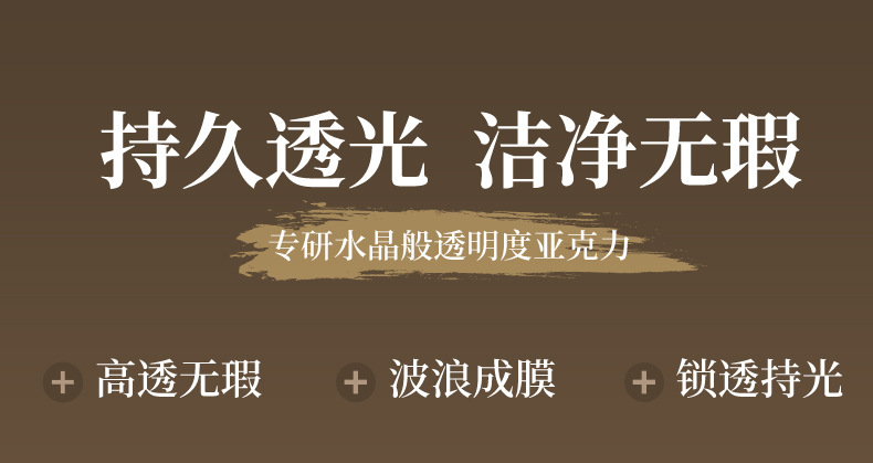 亚克力奶白浴室卫生间置物架透明壁挂式洗手间洗澡间洗漱台收纳架详情13