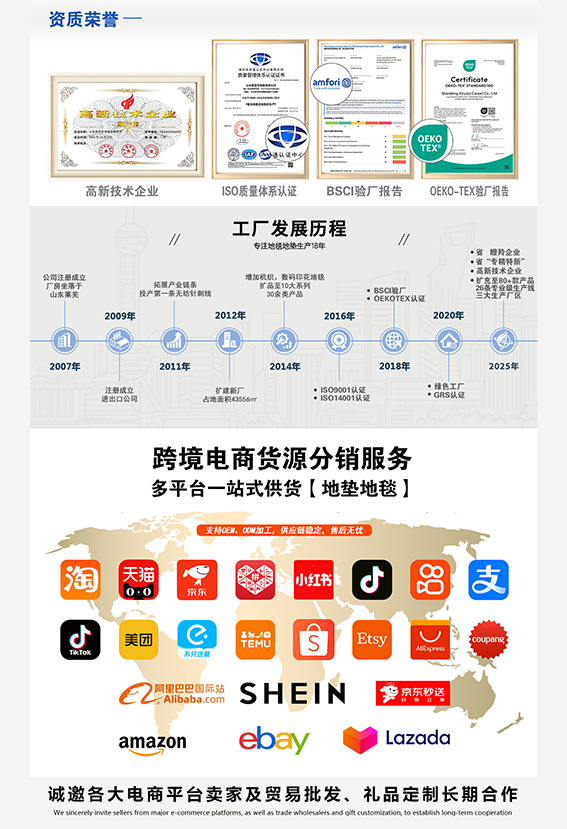 双条纹地垫商用地毯裁剪门口走廊垫定制pvc防滑脚垫吸水门垫垫子详情3