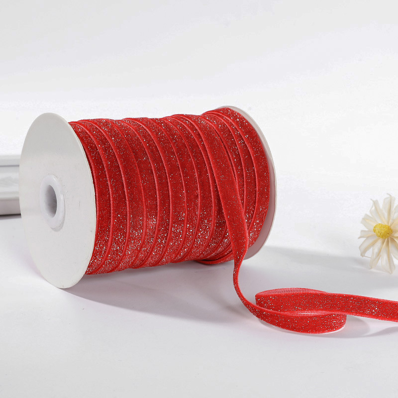 丝带小蝴蝶结内衣袜子用辅料双面涤纶带手打小蝴蝶结现货批发详情13