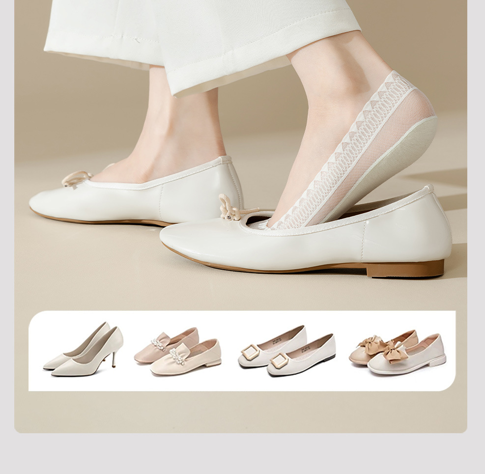 船袜不掉跟女冰丝无痕隐形袜吸汗透气纯棉底硅胶防滑条纹短袜夏季详情15