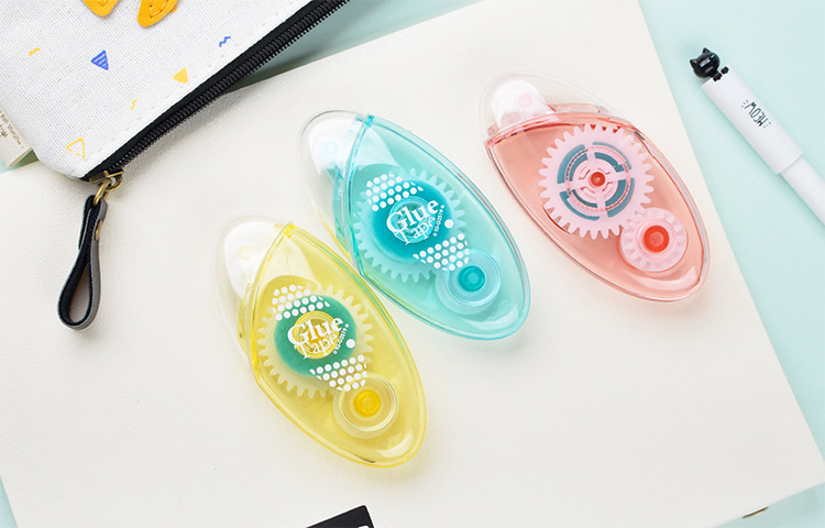 天高厂家超宽点点胶8mm修正带式双面胶手工手账粘性点点胶定制详情1