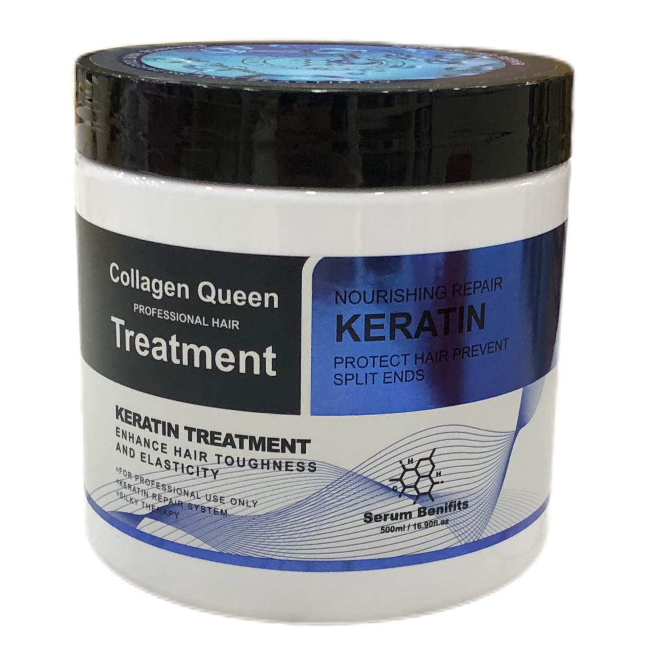 外贸胶原蛋白女王发膜滋养修复角蛋白护发防分叉护发素工厂批发详情3