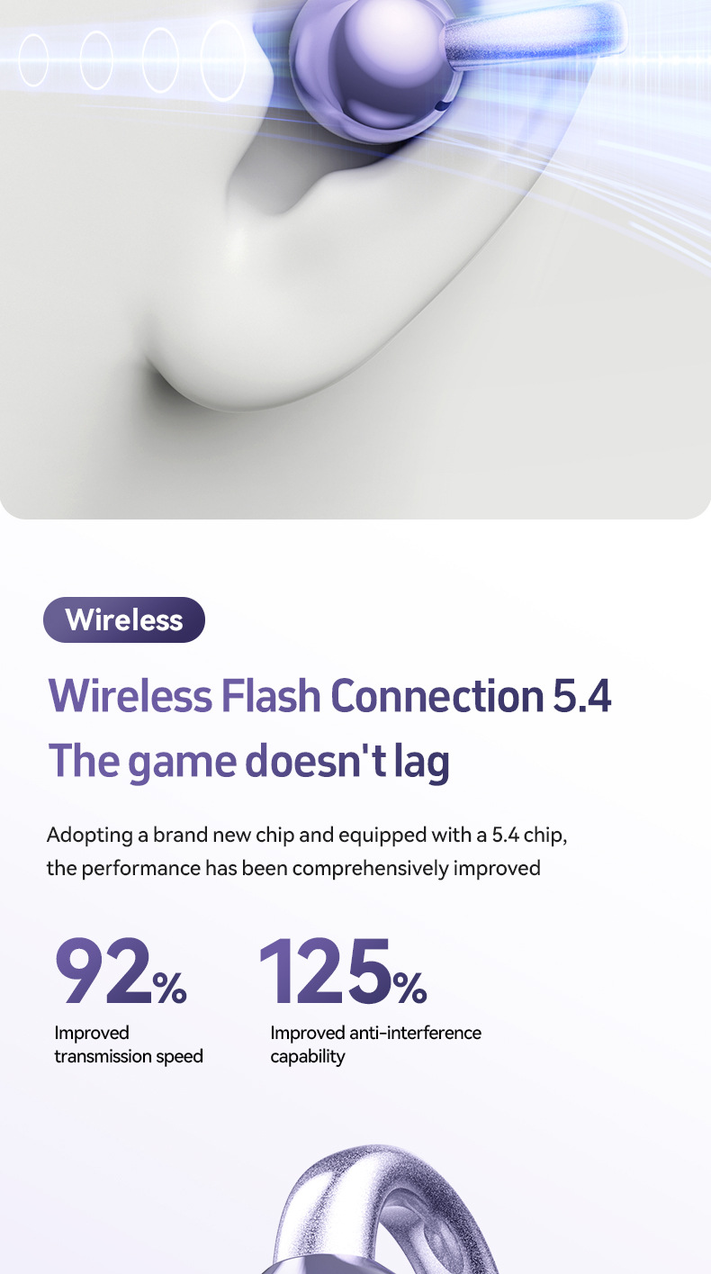 Clip de oído esférico M97 auriculares bluetooth auriculares transfronterizos explosión auriculares inalámbricos huqiang bei fábrica OWS abierto modelo privado en stock pic 9
