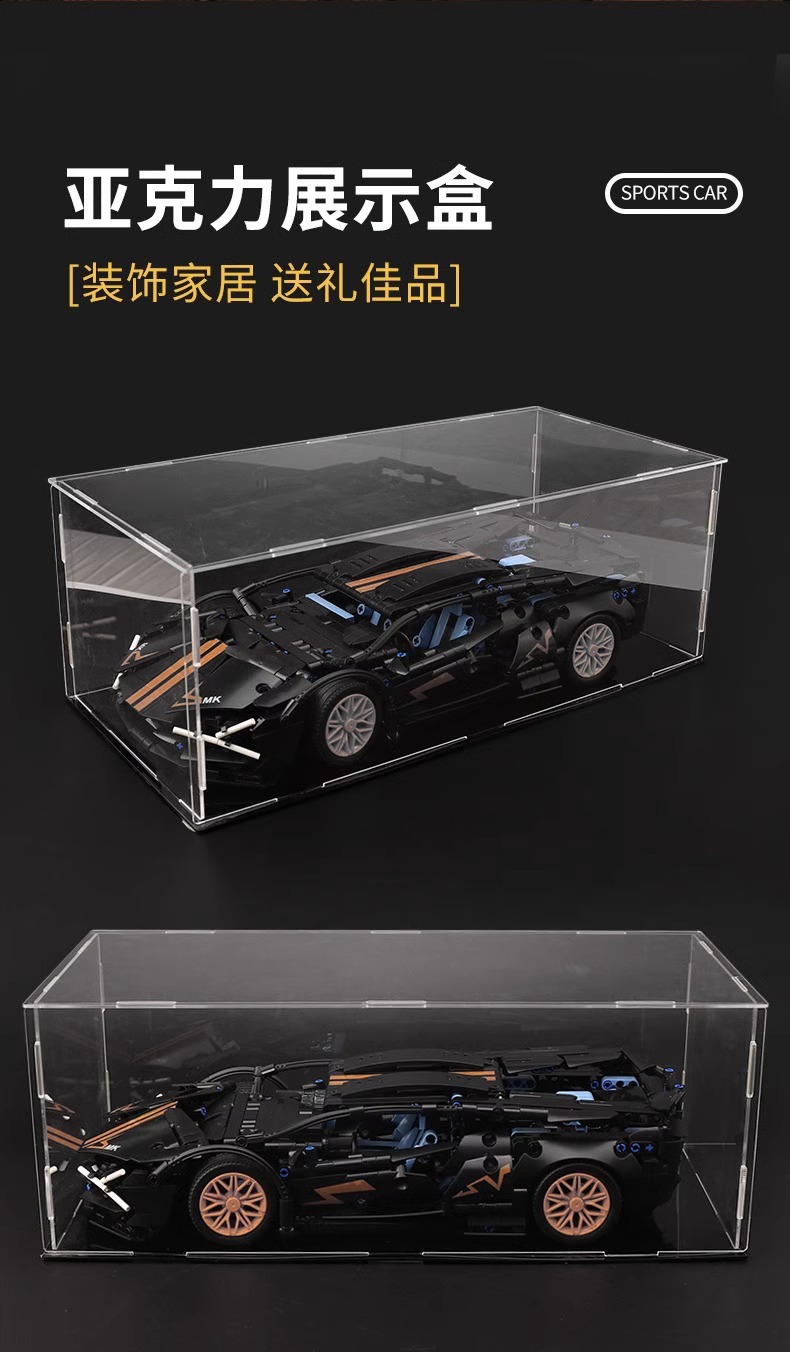 Compatible lego control remoto juguetes bloques de construcción coche ensamblado superrun niños juguetes coche de carreras modelo pequeño granular pic 8