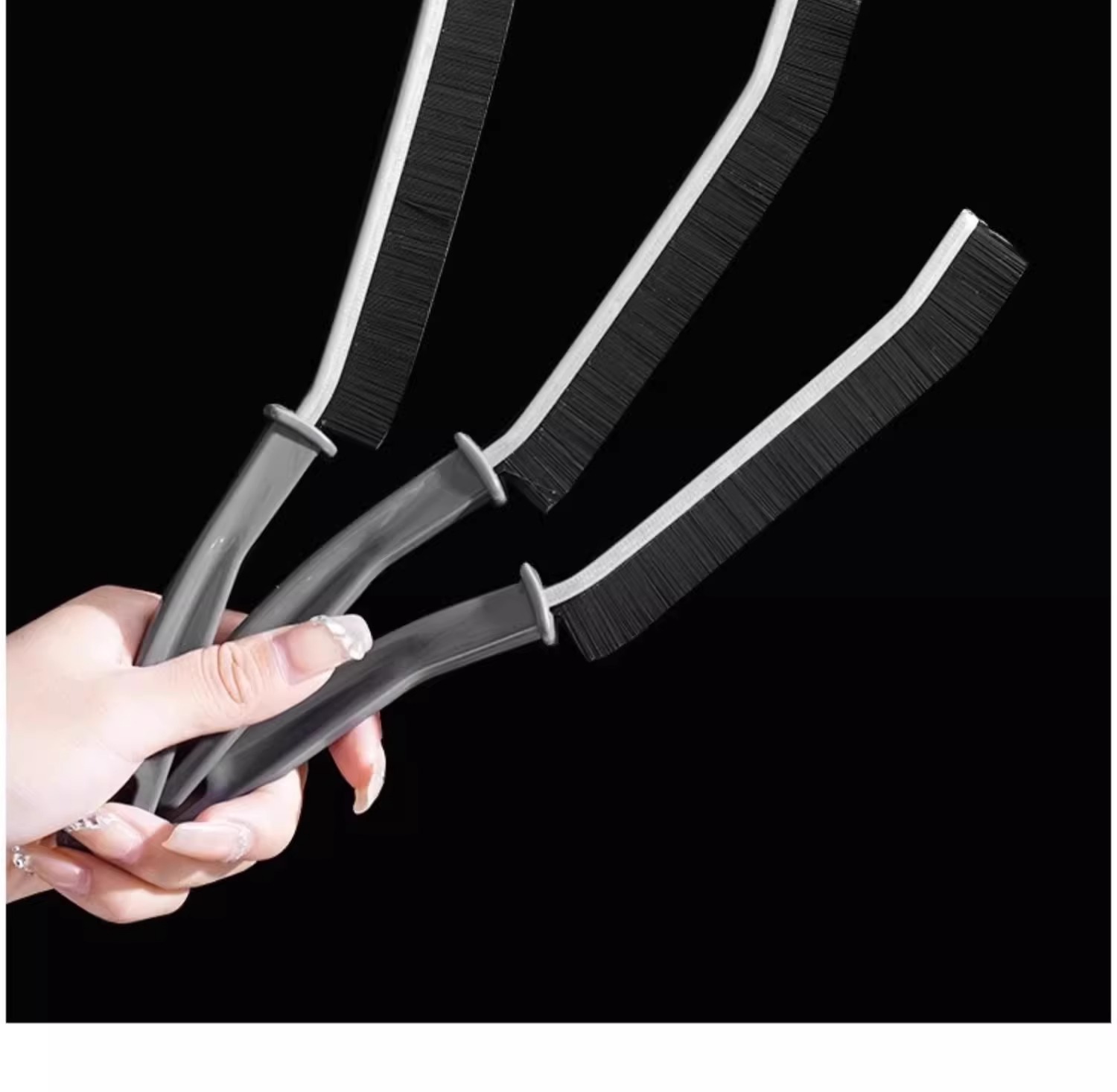 Bathroom cleaning brush, crevices brush, household sink faucet, bathroom bathtub, kitchen, window dead corners brush, brush blade pic 13