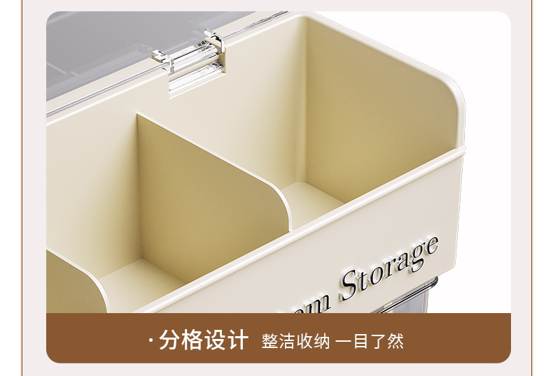 Seasoning box, household wall-mounted salt seasoning jar, storage box, kitchen special combination set, transparent deep type, food grade pic 9