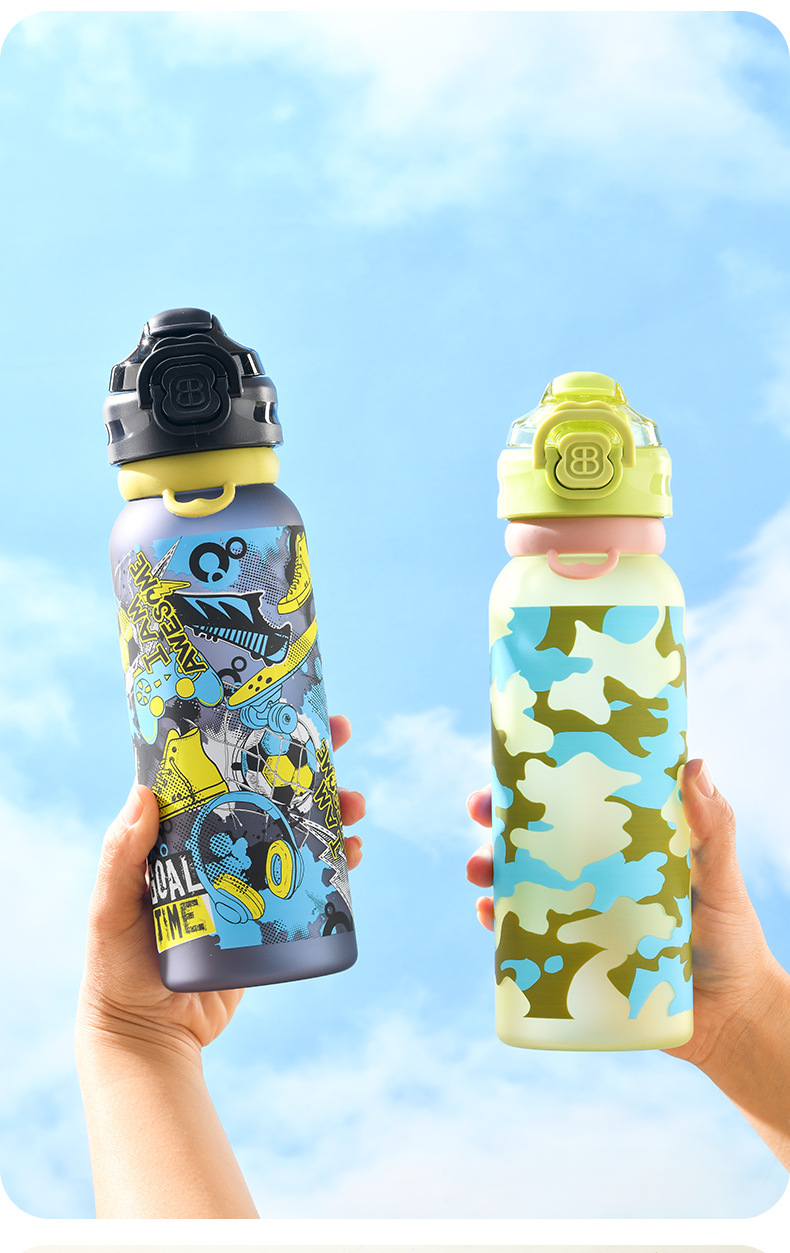 亚马逊希音跨境外贸出口磨砂手提双饮水杯热转印太空杯子男水壶详情13