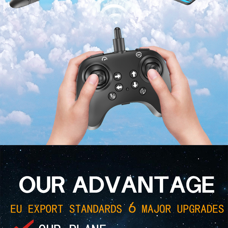 2.4G remote-controlled foam aircraft, gravity-sensing helicopter, roll stunt remote-controlled aircraft, long-range unmanned aerial vehicle pic 3