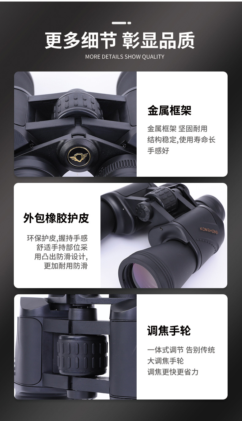 望特莱30倍双筒望远镜高倍高清大目镜军工夜视专业级户外寻蜂旅游详情8