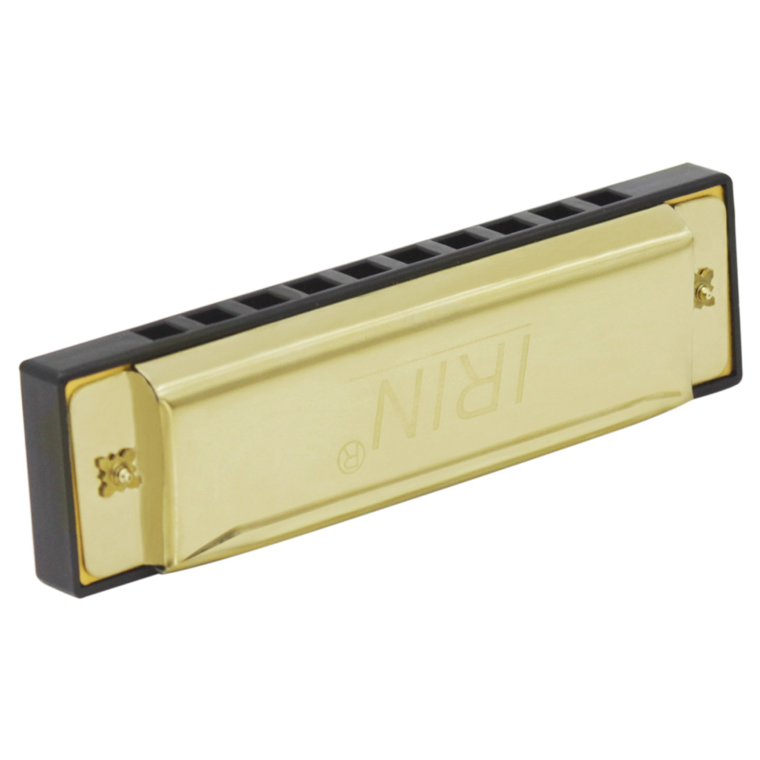 批发IRIN10孔20音C调口琴布鲁斯口吹琴儿童学生十孔口琴雕刻logo详情16