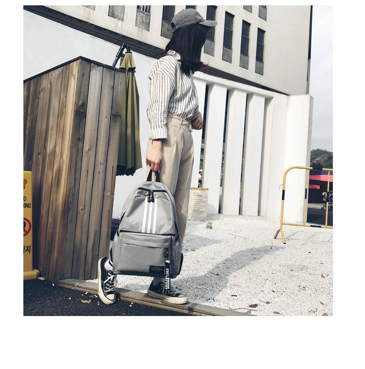 2026新款学生双肩包韩版时尚潮流初中高中生背包情侣旅行书包批发详情15