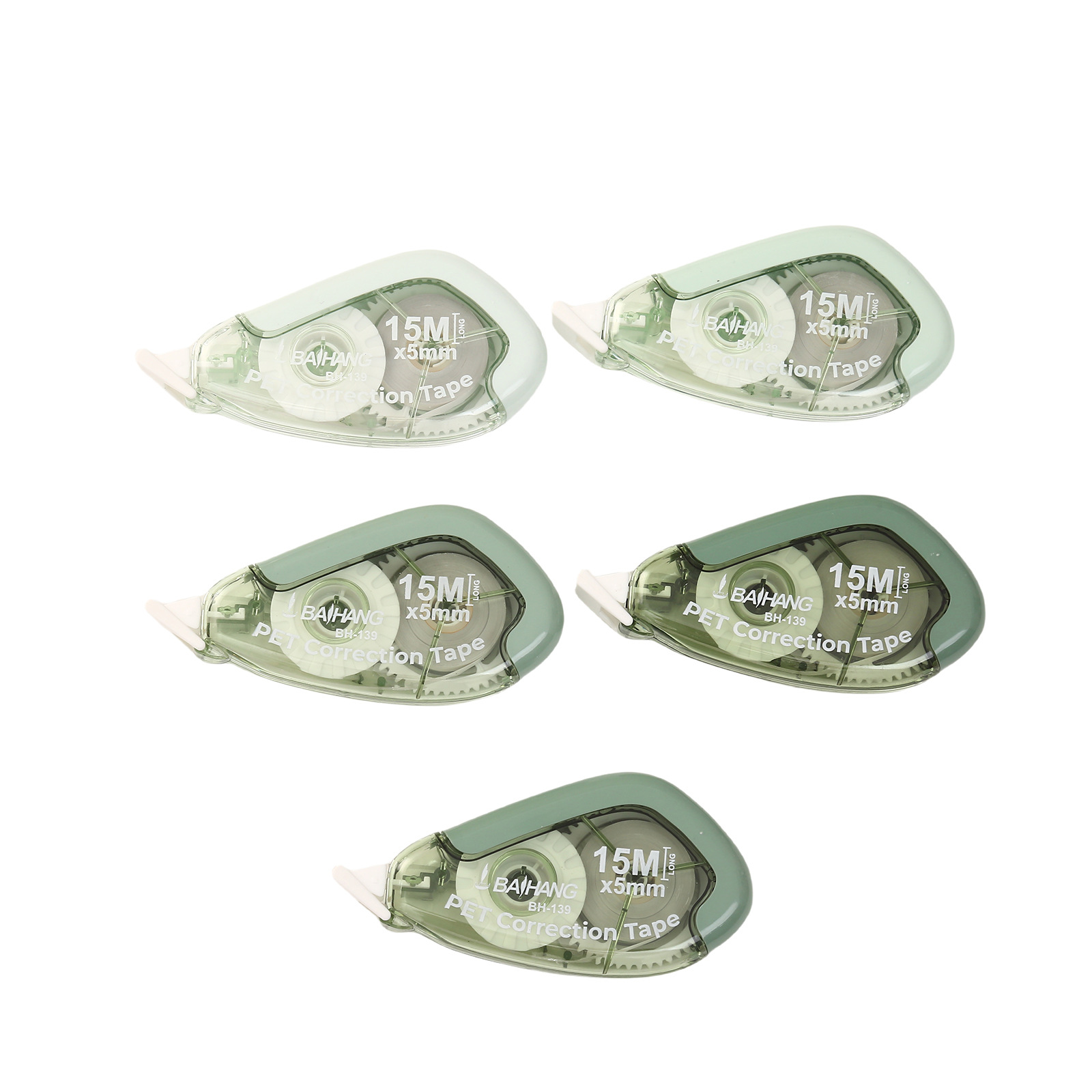 Set of gradient color correction tape, large-capacity correction tape, silent and smooth writing correction tape, student learning supplies pic 5